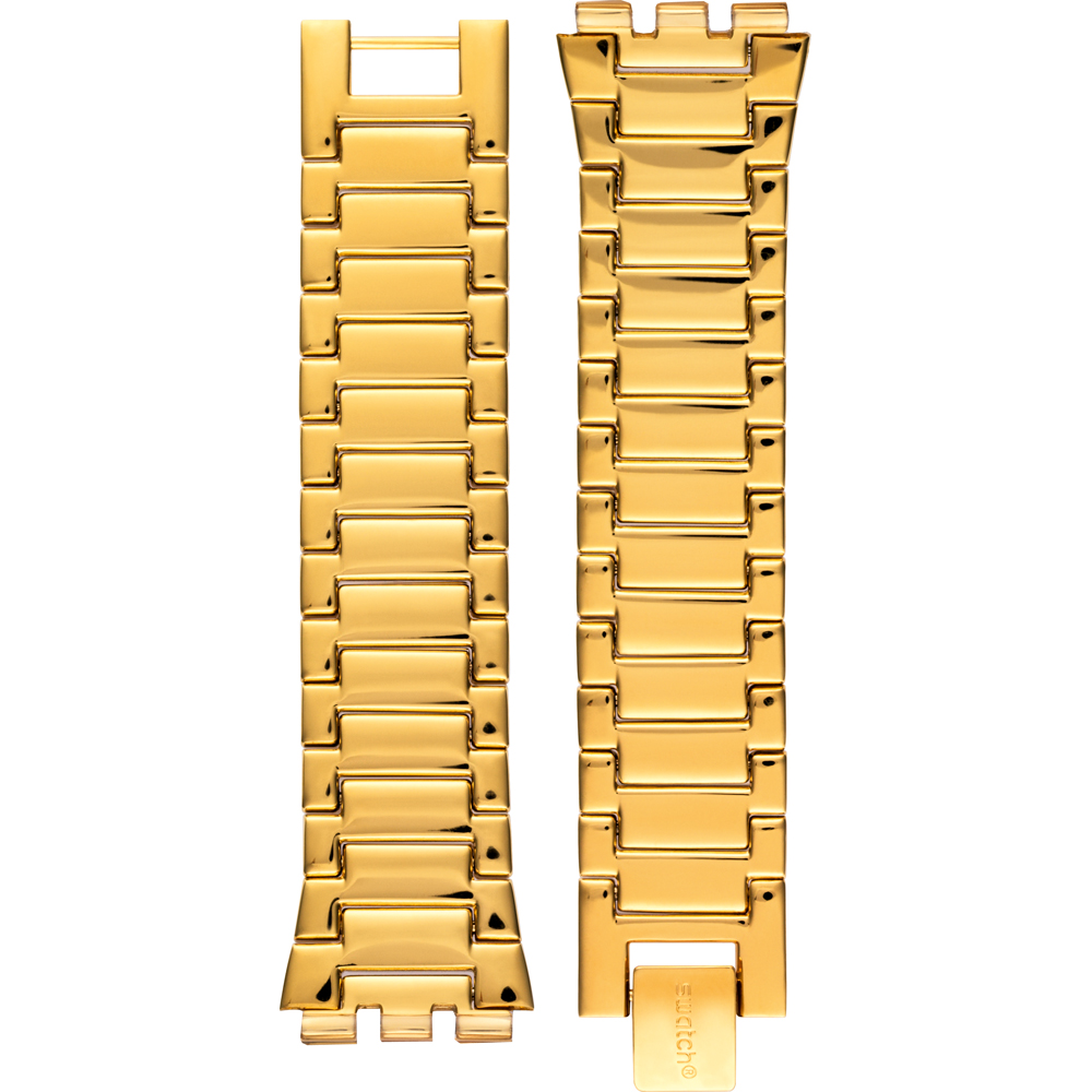 Swatch Plastic - Skin Small 33.7mm - SF/SI/SS08/SS09 ASFK399G SFK399G Punto Rosso Horlogeband