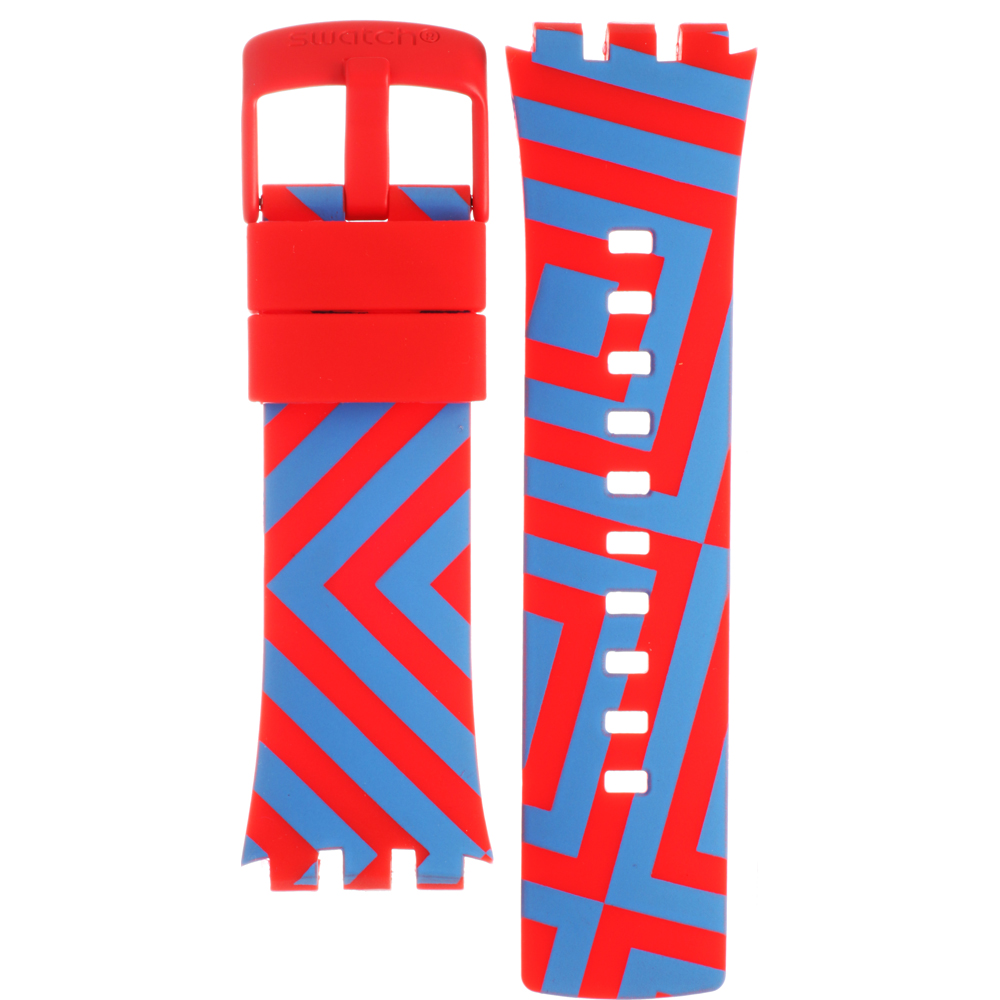 Swatch Plastic - Touch Digi SU/SV ASURR103 SURR103 Quadri-Code Horlogeband