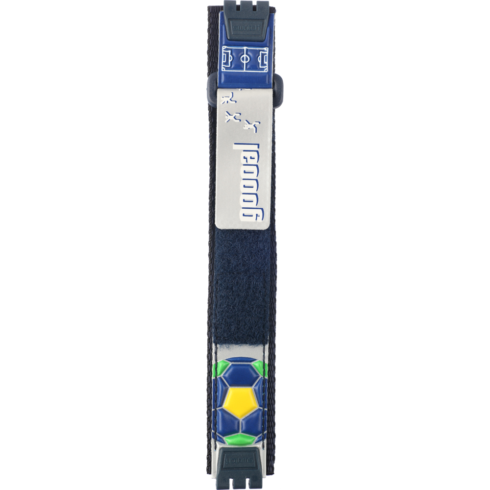 Swatch Plastic - Auto/Scuba/Chrono - SA/SC/SD/SE/SH/SO/ST ASCZ401BR SCZ401BR Goooal Brazil Horlogeband