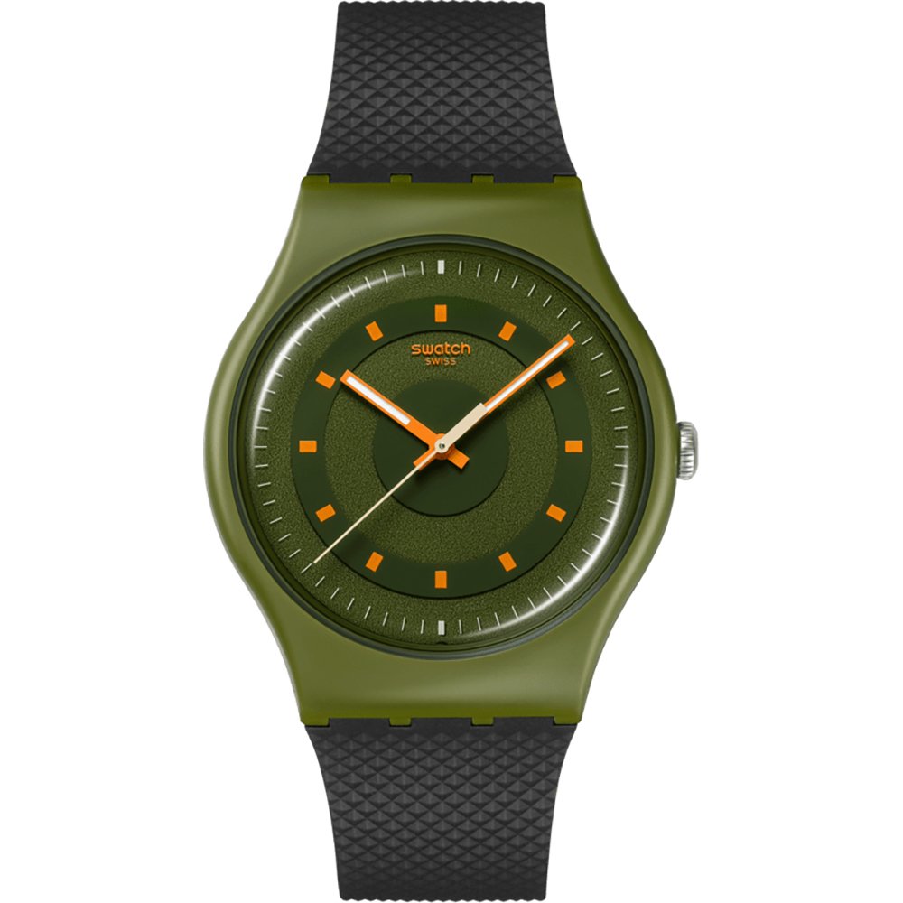 Swatch Originals Large (41mm) SO29G113 Take your time, enjoy the moment Horloge