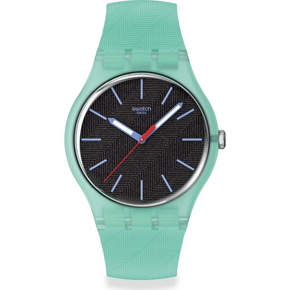Swatch Originals Large (41mm) SO29L103 Hint of Mint Horloge