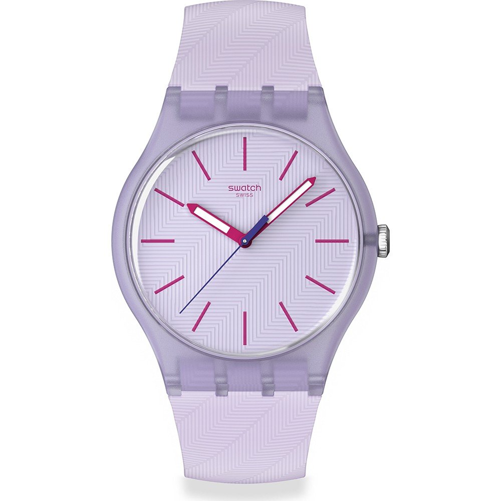 Swatch Originals Large (41mm) SO29V101 Lavendaze Horloge
