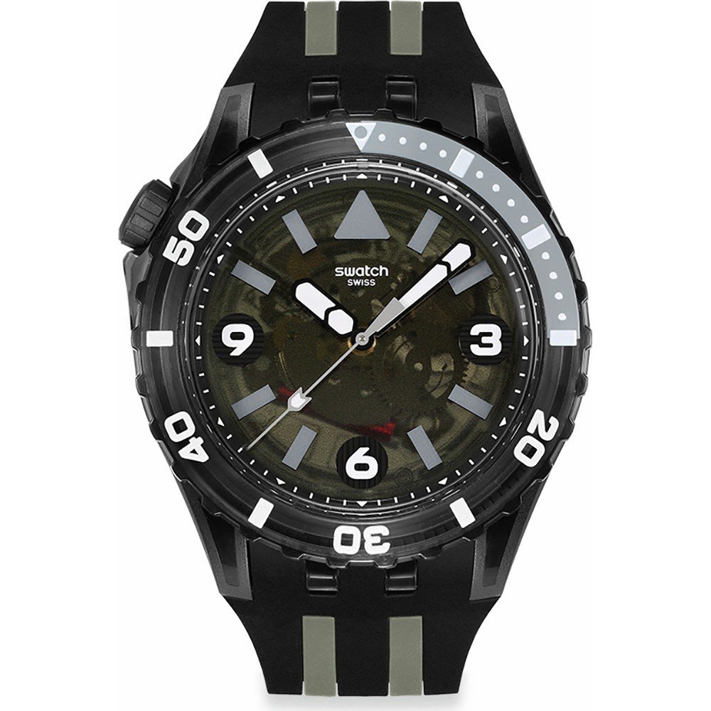 Swatch SCUBAQUA SSCU09B100 Black Sea Nettle Horloge