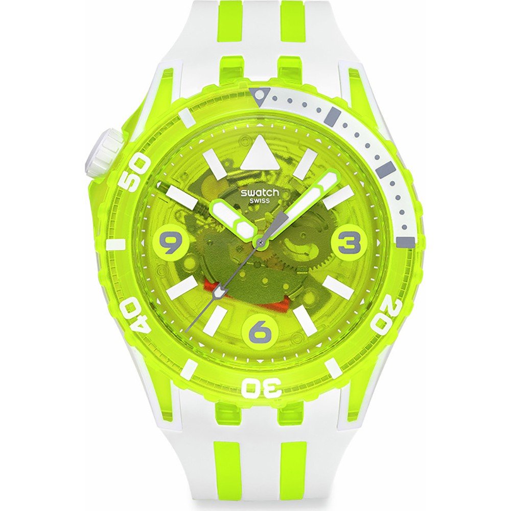 Swatch SCUBAQUA SSCU09J100 Egg Yolk Horloge