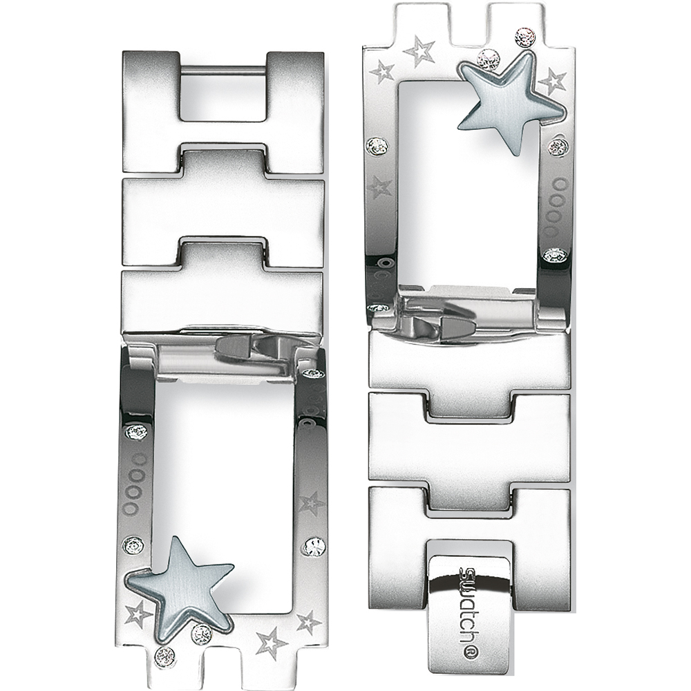 Swatch Plastic - Square Sub 18mm ASUBK123G SUBK123G Touch Of Heaven Band