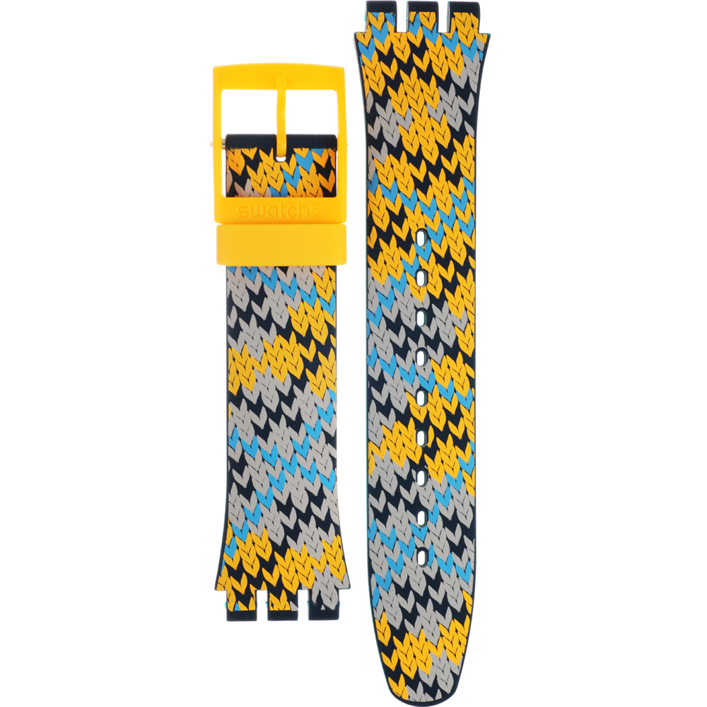 Swatch Plastic - Originals Large (41mm) SUO/SO29/SO32 ASUON110 SUON110 Summer Socks Horlogeband