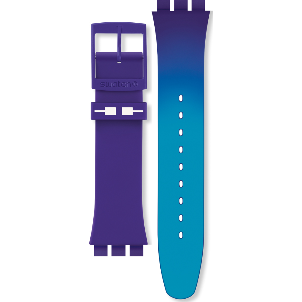 Swatch Plastic - Originals Large (41mm) SUO/SO29/SO32 ASUOV400 SUOV400 Crazy Sky Horlogeband