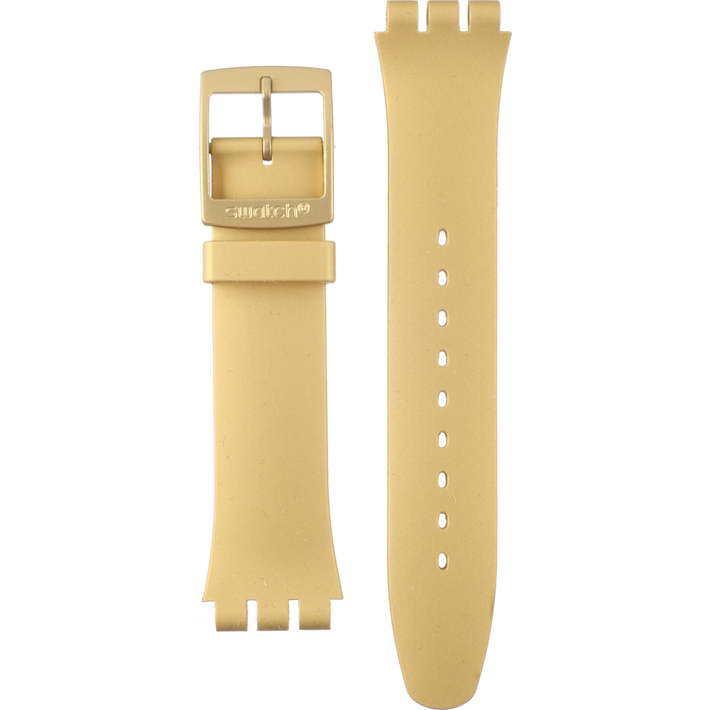 Swatch Plastic - Originals Large (41mm) SUO/SO29/SO32 ASUOZ119 SUOZ119 Golden Rebel Horlogeband