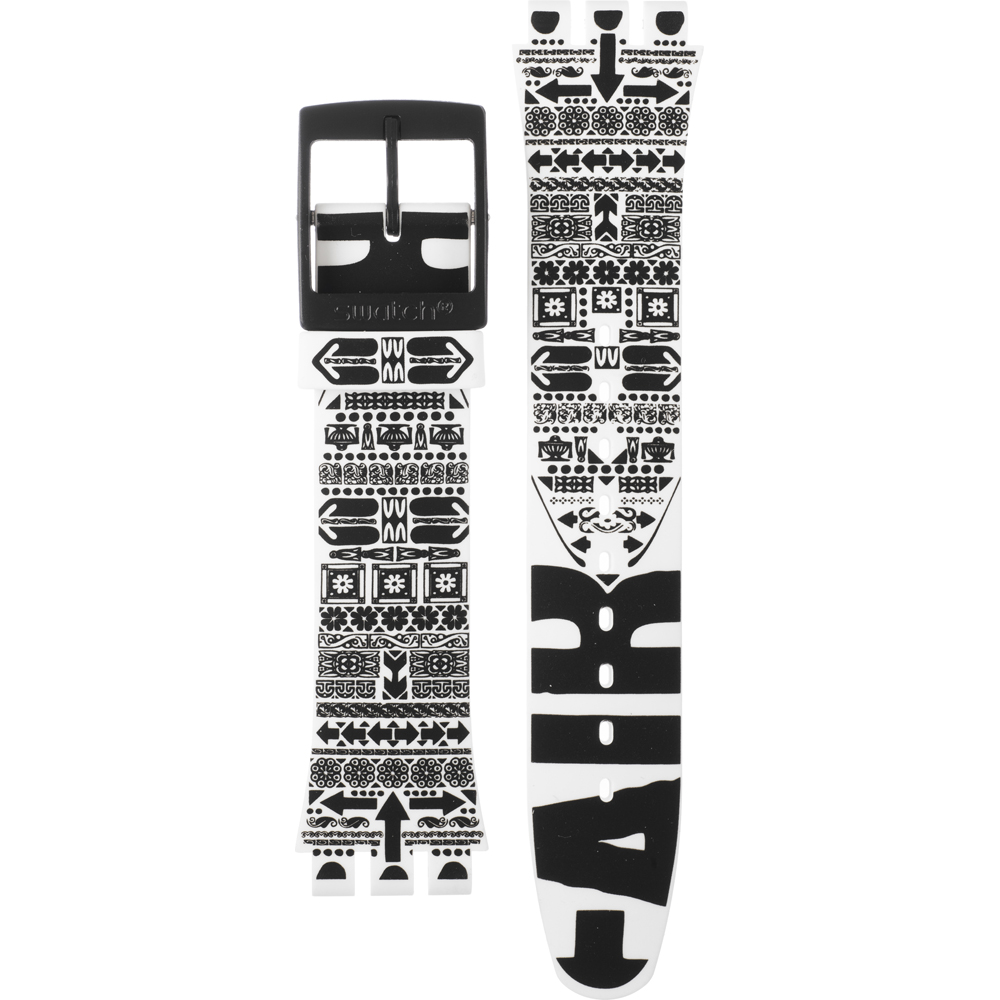 Swatch Plastic - Originals Large (41mm) SUO/SO29/SO32 ASUOZ123 SUOZ123 Lucky Draw Horlogeband