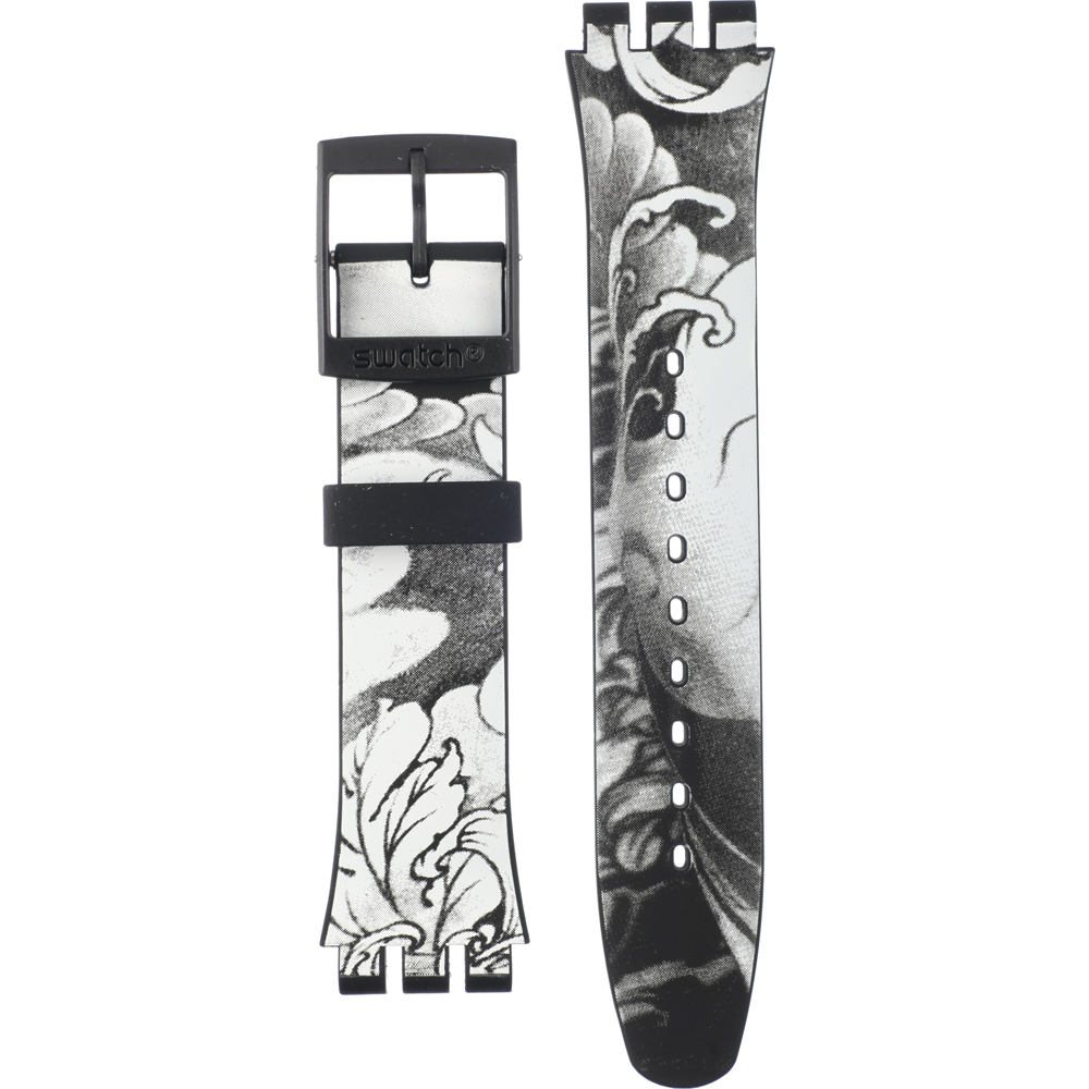 Swatch Plastic - Originals Large (41mm) SUO/SO29/SO32 ASUOZ153 SUOZ153 Dark Graft Horlogeband