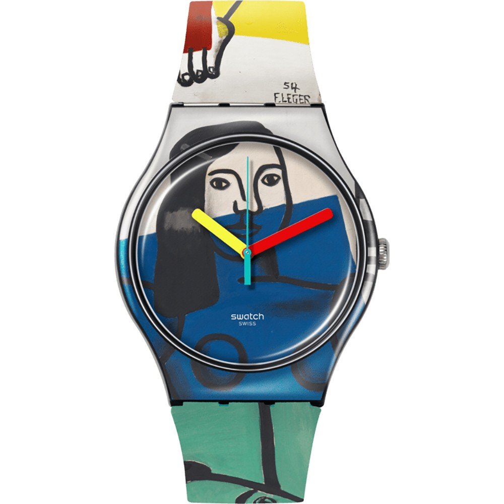 Swatch Originals Large (41mm) SUOZ363 Leger
