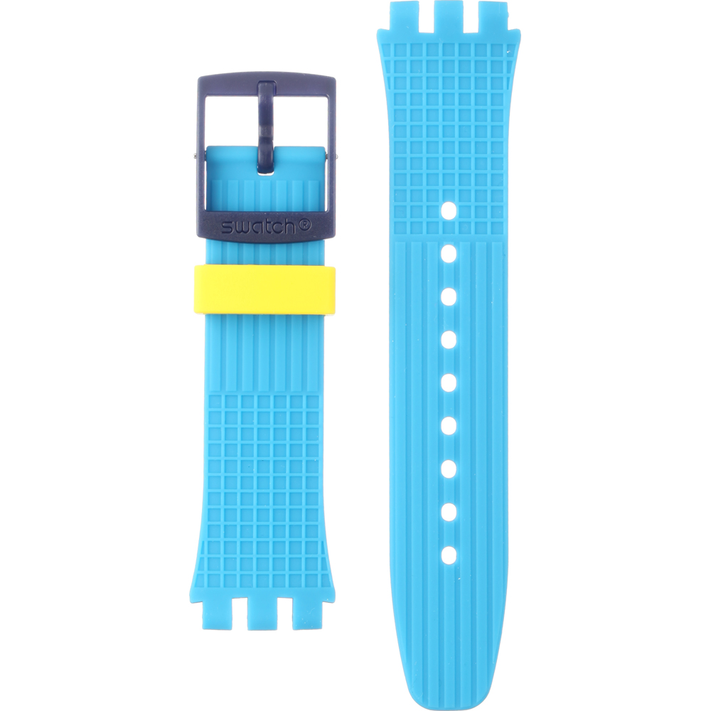 Swatch Plastic - New Chrono - SUS ASUSS100 SUSS100 On Your Mark Horlogeband