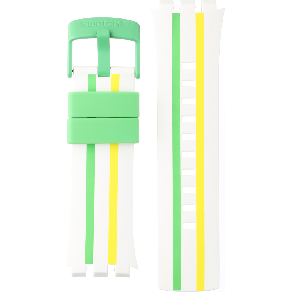 Swatch Plastic - Touch Digi SU/SV ASUVW101 SUVW101 Stripezero Horlogeband