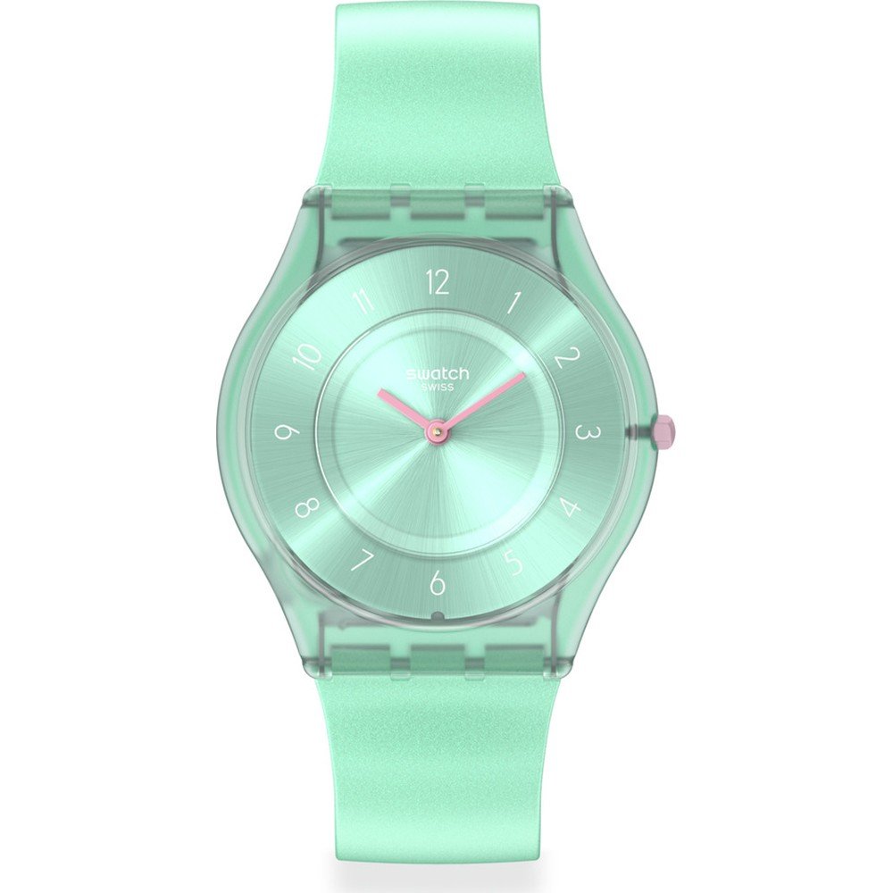 Swatch Skin SS08L100 Pastelicious Teal Horloge