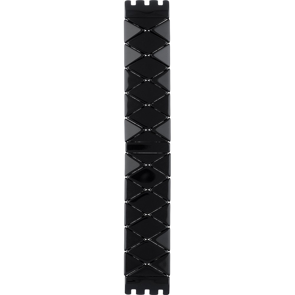Swatch Plastic - Square SUB 18mm ASUBB127A SUBB127 Chalkboard Strap Large band