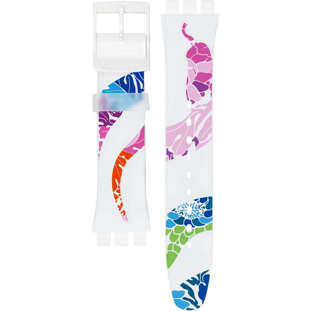Swatch Plastic - Originals Large (41mm) SUO/SO29/SO32 ASUOZ158 SUOZ158 The Legend of The White Snake Horlogeband
