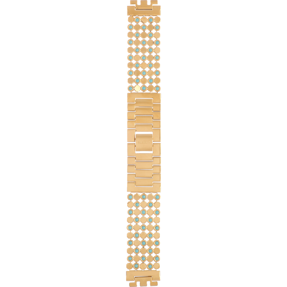 Swatch Plastic - Skin Small 33.7mm - SF/SI/SS08/SS09 ASFK385G SFK385G Turquoise Romantic band