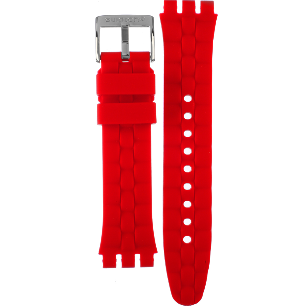 Swatch Irony - Chrono - YC AYCS117 YCS117 Rouge De Bienne Horlogeband