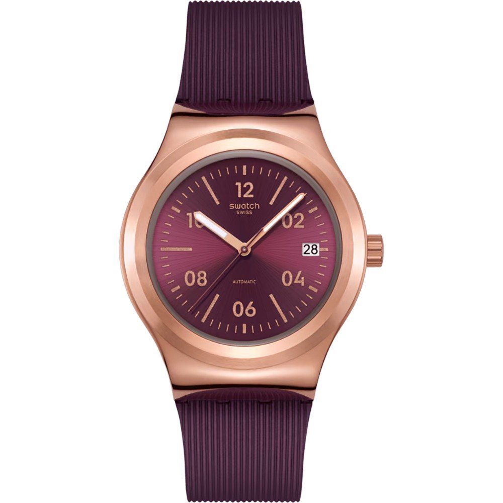 Swatch Sistem 51 Irony YIG401 Burgundy Story Horloge