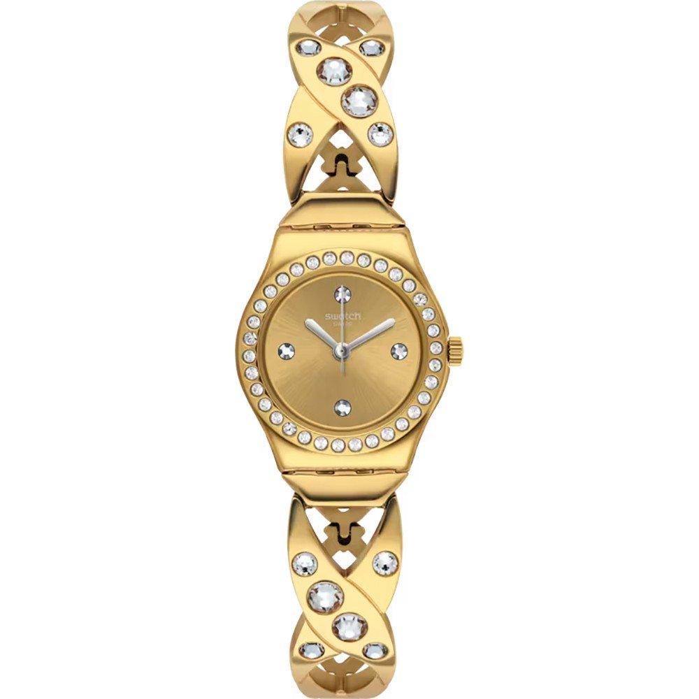 Swatch Irony XS YSG164G Goldy hug Horloge