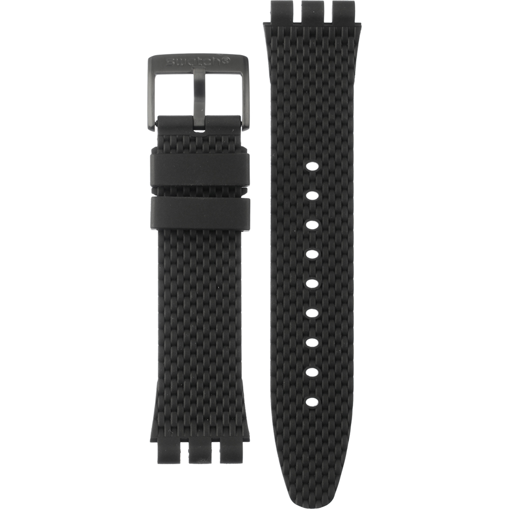 Swatch Irony - Chrono New - YV AYVB406 YVB406 Darkbark Horlogeband