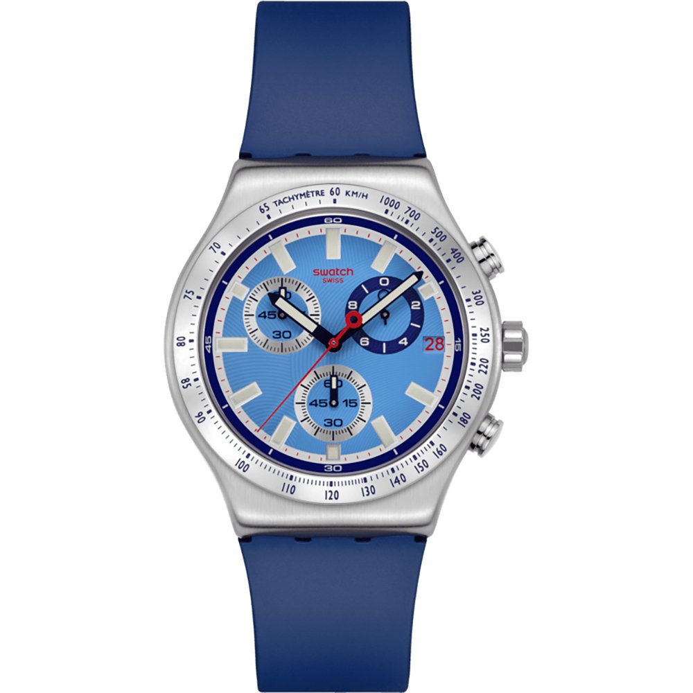 Swatch Irony - Chrono New YVS541 Sky reflective Horloge