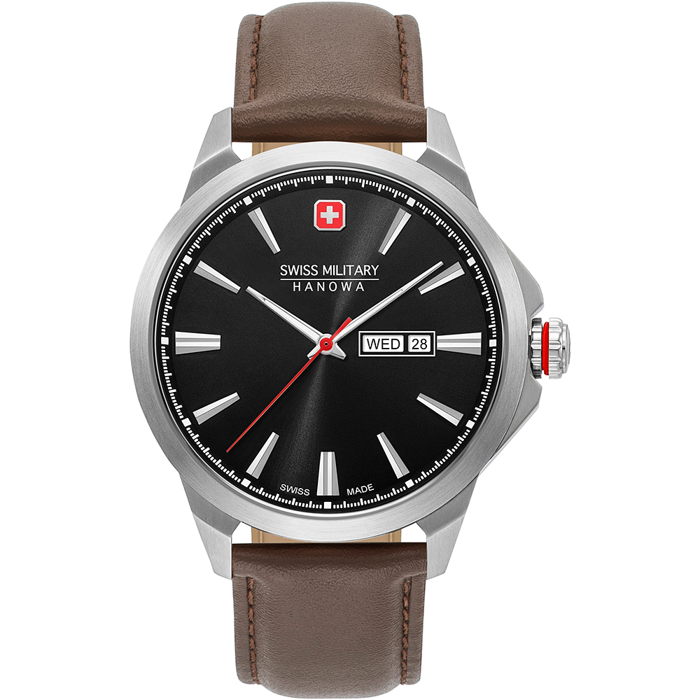 Swiss Military Hanowa Land 06-4346.04.007 Day Date Classic Horloge