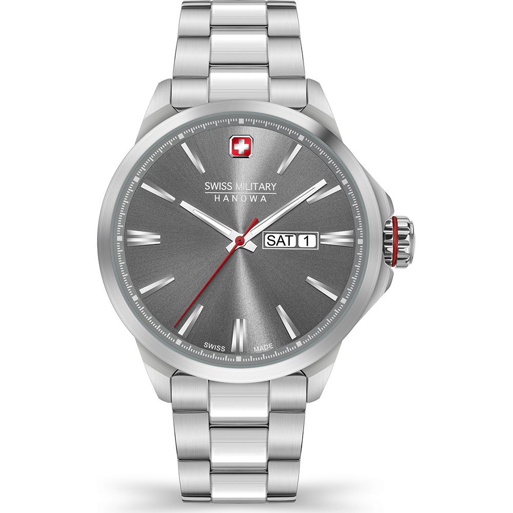 Swiss Military Hanowa 06-5346.04.009 Day Date Classic Horloge