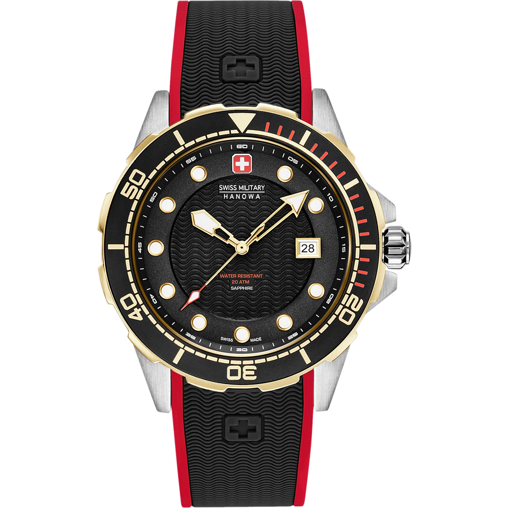 Swiss Military Hanowa 06-4315.55.007 Neptune Diver Horloge