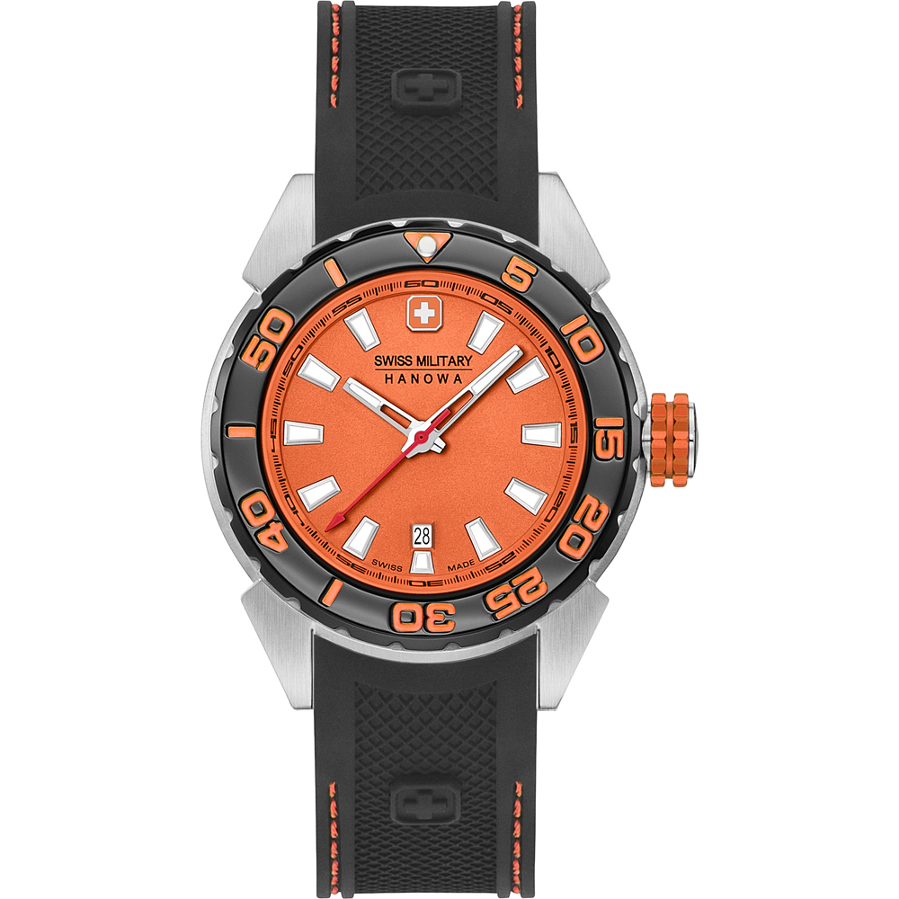 Swiss Military Hanowa Aqua 06-6323.04.079 Scuba Diver Horloge