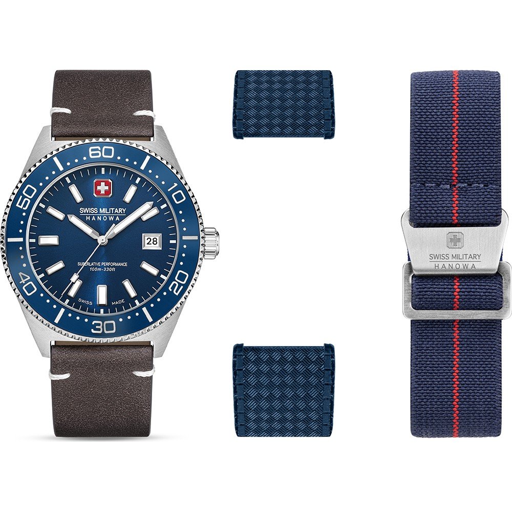 Swiss Military Hanowa Land SMWGB0004902-SET Nomad Set Horloge