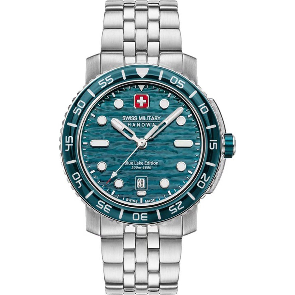 Swiss Military Hanowa Aqua SMWGH0004501 Blue Lake Horloge