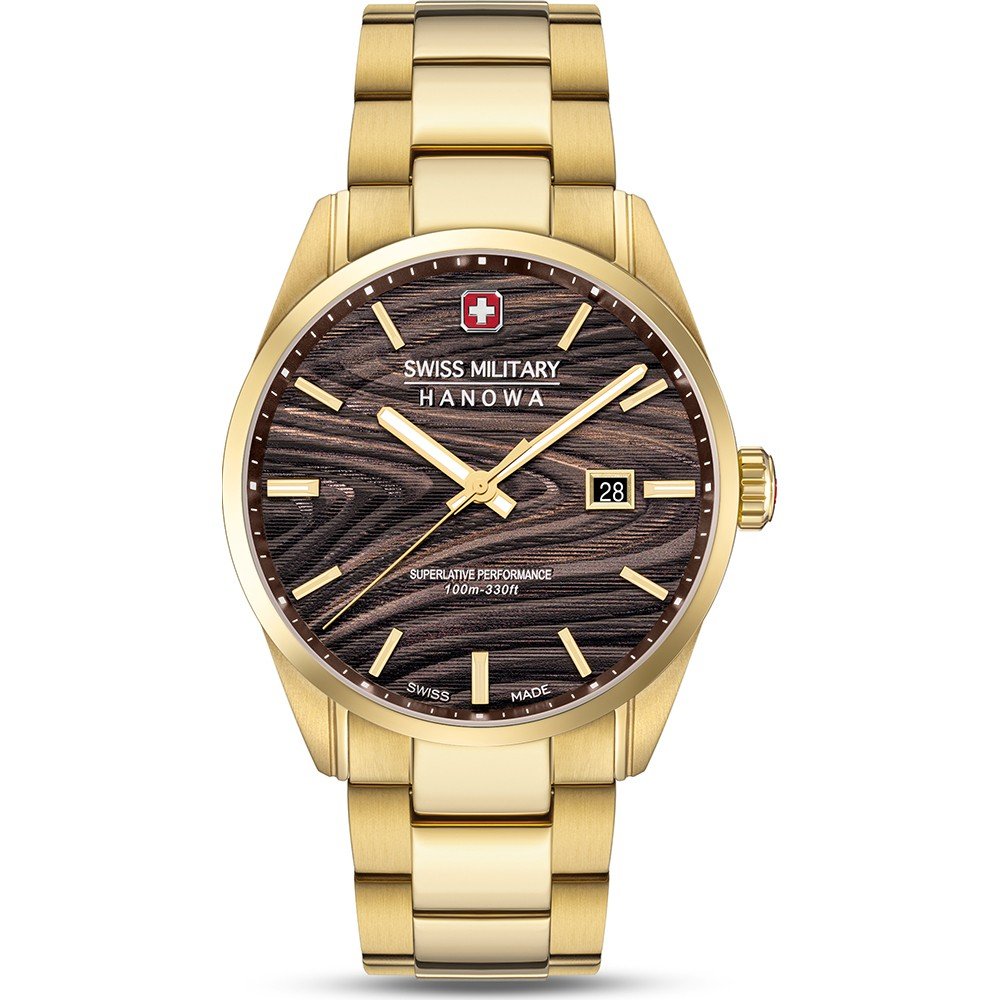Swiss Military Hanowa Land SMWGH0006010 Golden Beech Horloge