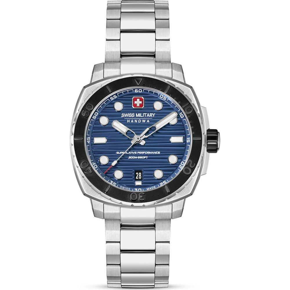 Swiss Military Hanowa Aqua SMWGH0006602 Tidal Wave Horloge