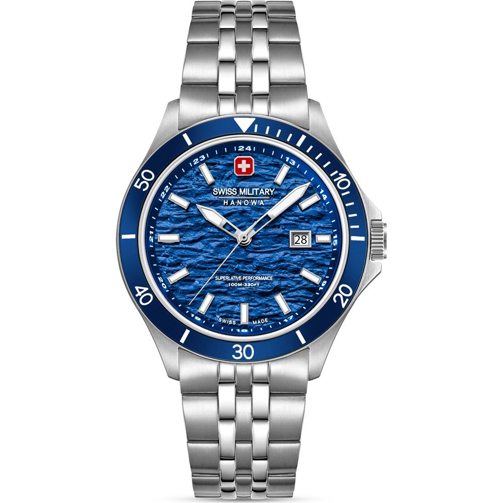 Swiss Military Hanowa Land SMWGH0006701 Flagship Elements Water Horloge