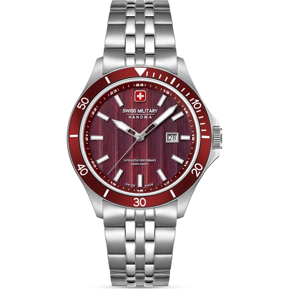 Swiss Military Hanowa Land SMWGH0006703 Flagship Elements Fire Horloge