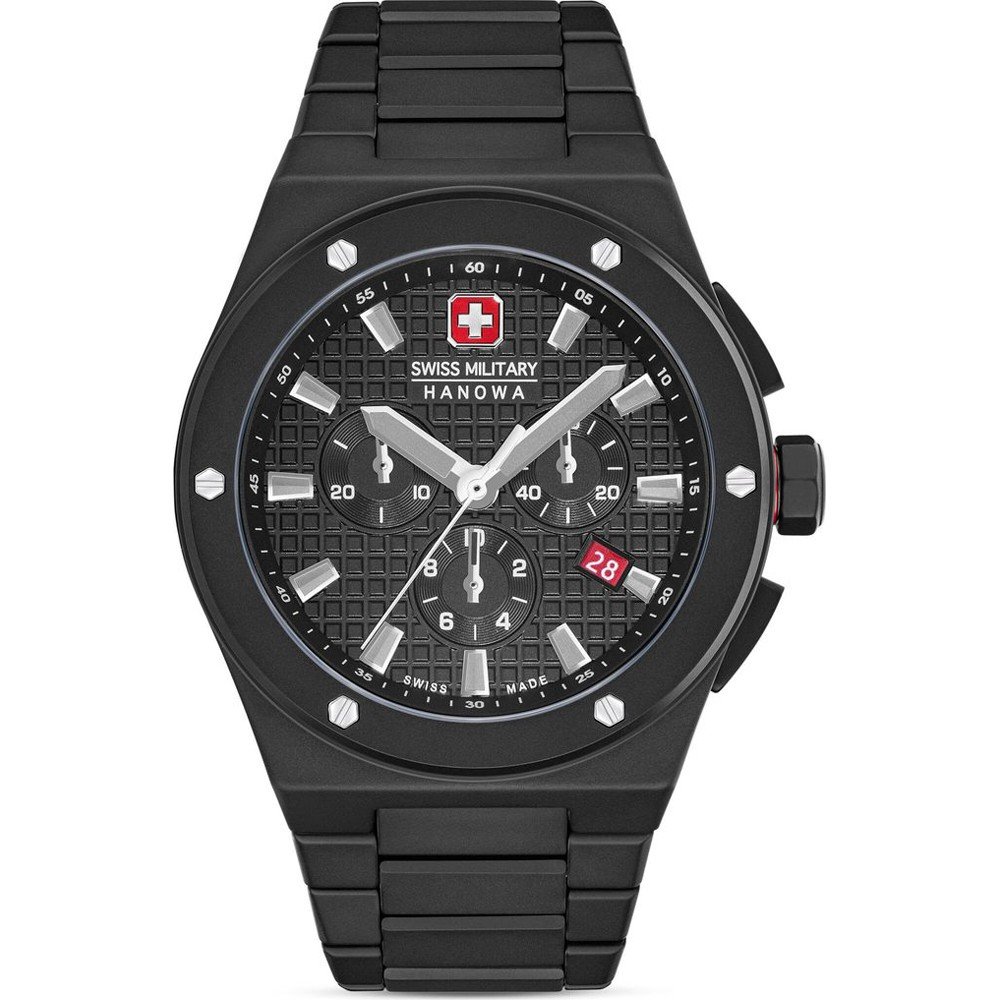 Swiss Military Hanowa Land SMWGI0002280 Sidewinder Ceramic Horloge