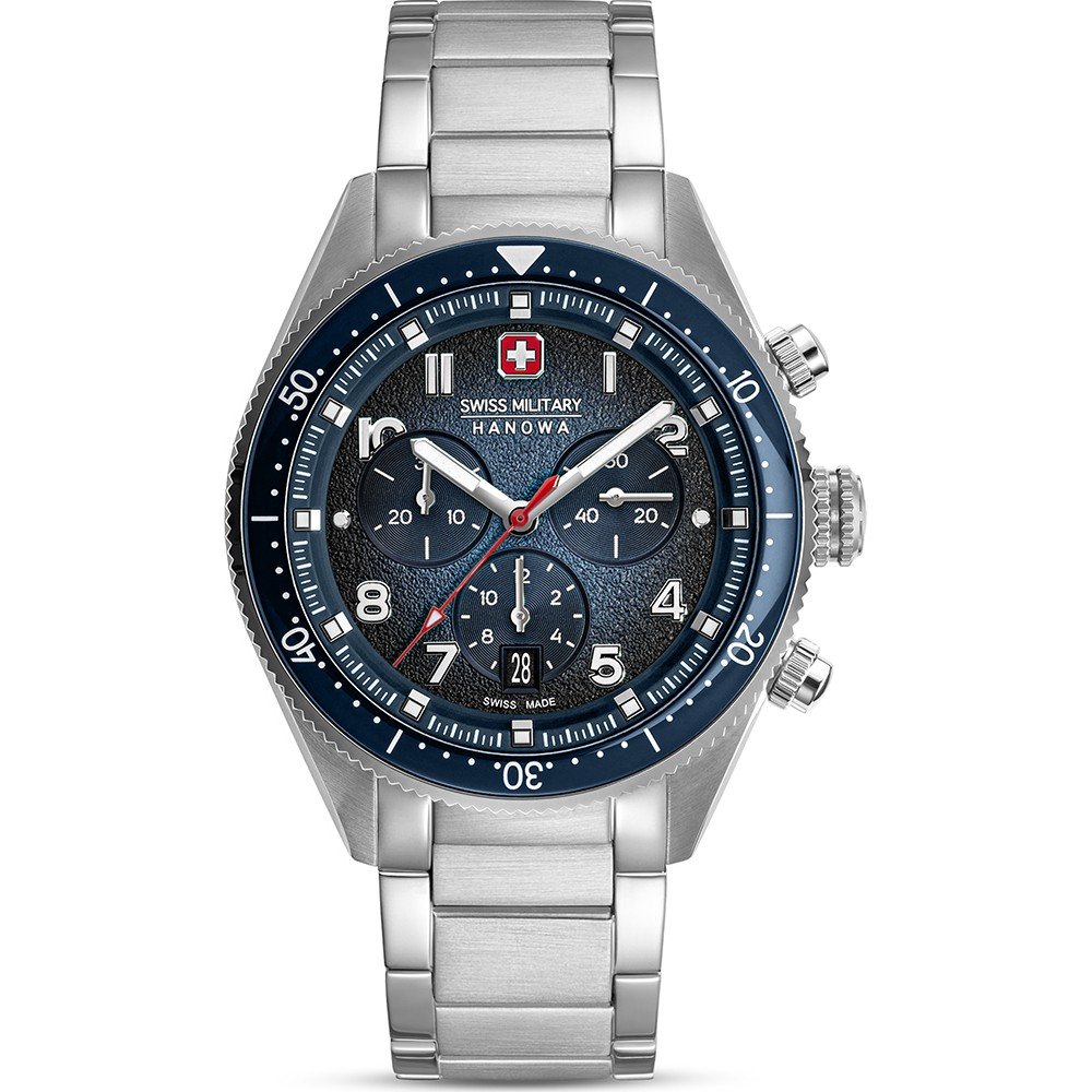Swiss Military Hanowa SMWGI0003804 Greyhound Chrono Horloge