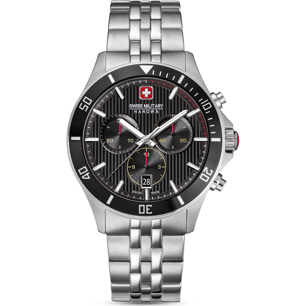 Swiss Military Hanowa Land SMWGI0007601 Flagship Heritage Chrono Horloge