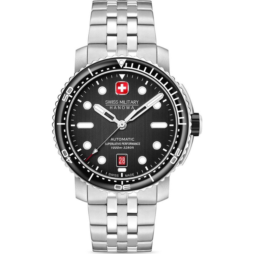 Swiss Military Hanowa Aqua SMWGL0002001-SET Maitre Plongeur Horloge