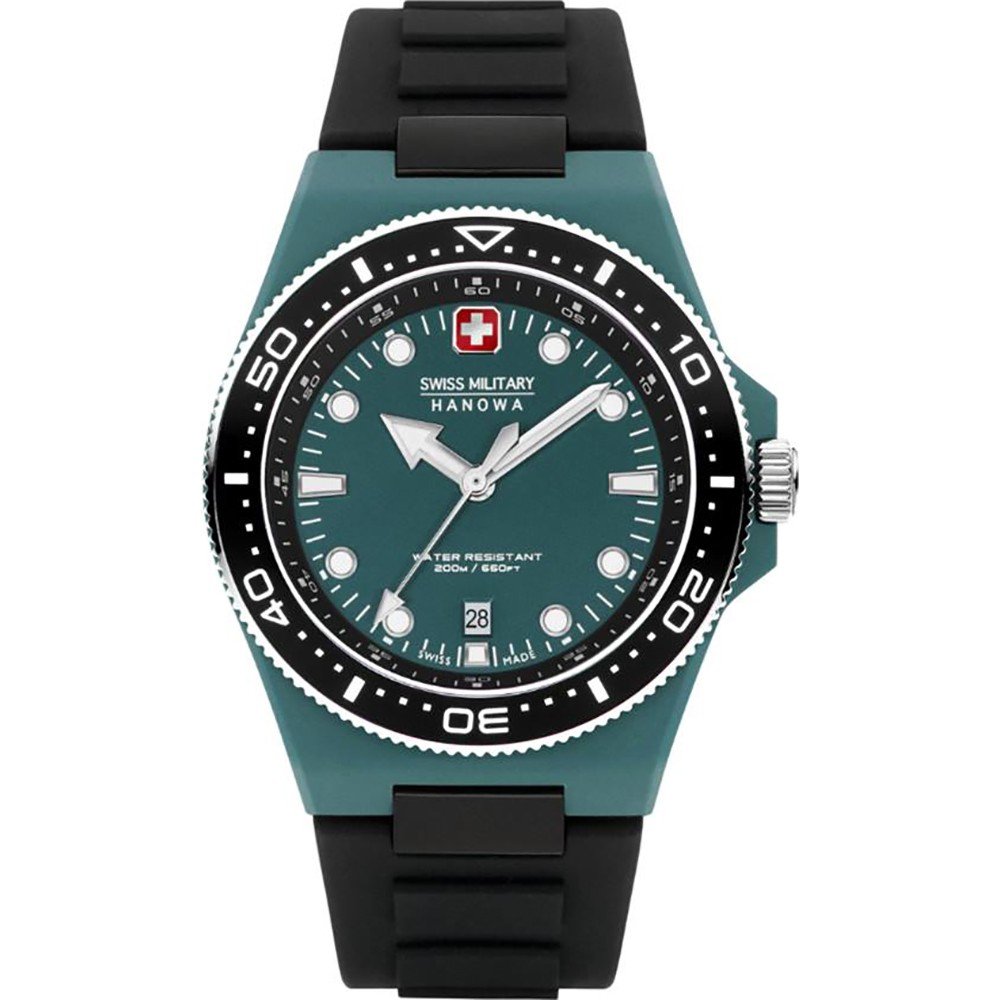 Swiss Military Hanowa Aqua SMWGN0001185 Ocean Pioneer Horloge