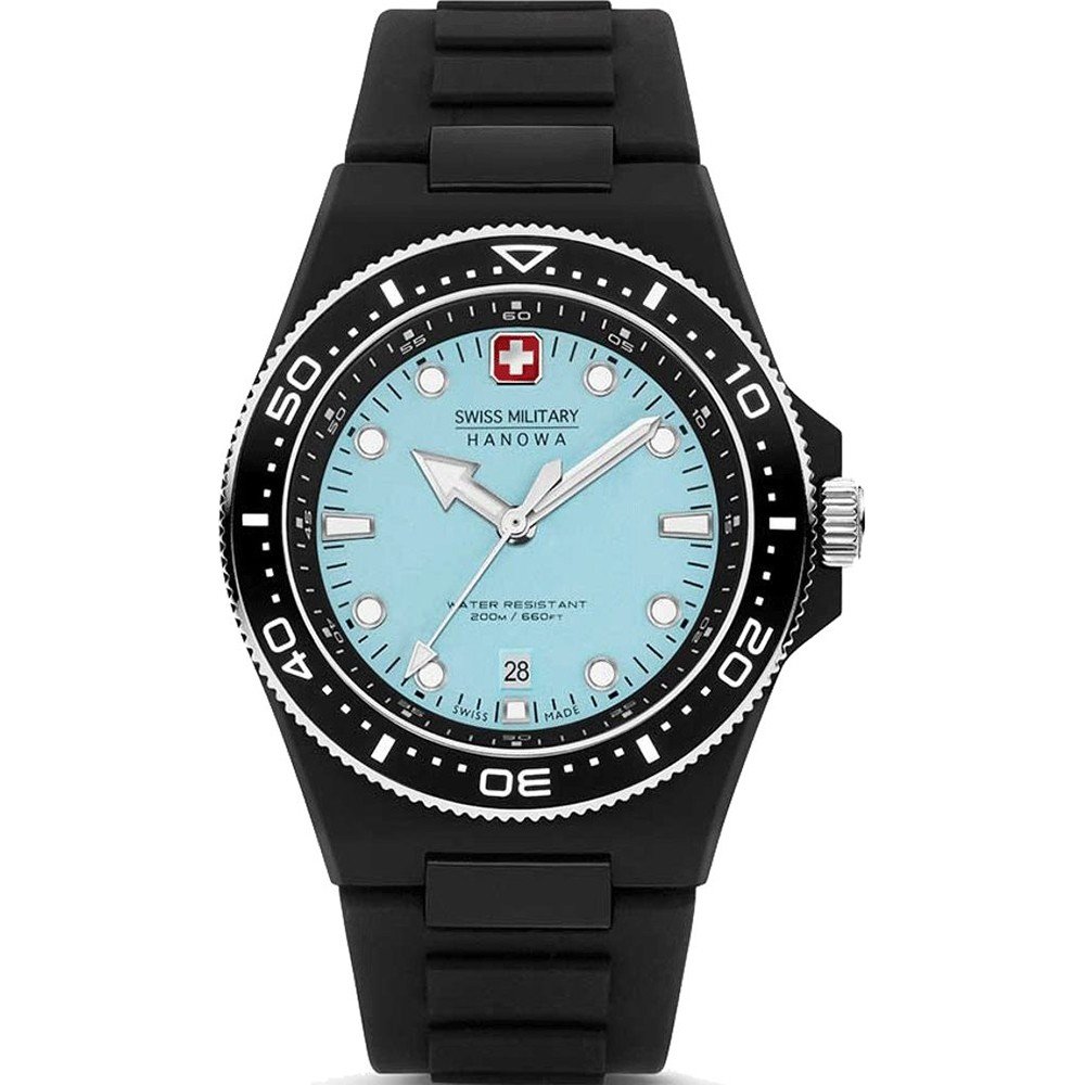 Swiss Military Hanowa Aqua SMWGN0001186 Ocean Pioneer Horloge