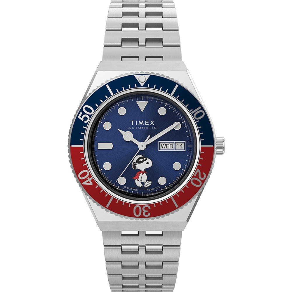 Timex X Peanuts TW2W47500 M79 Peanuts - Masked Marvel Horloge