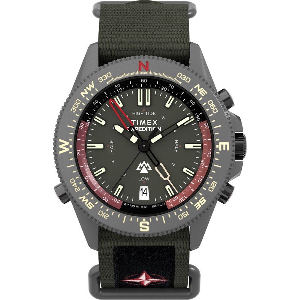 Timex Expedition TW2W91100 Expedition North - Tide-Temp-Compass Horloge