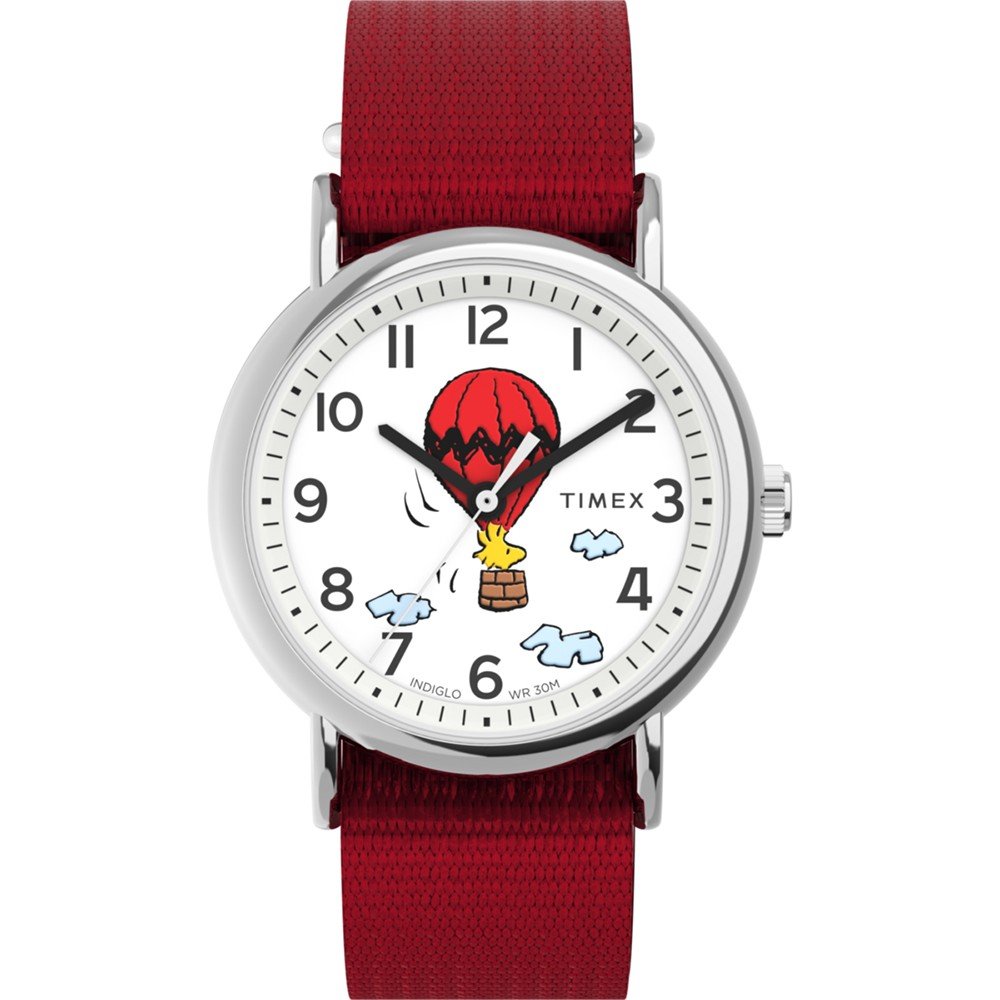 Timex X Peanuts TW2Y11700 Timex X Peanuts - Weekender Horloge