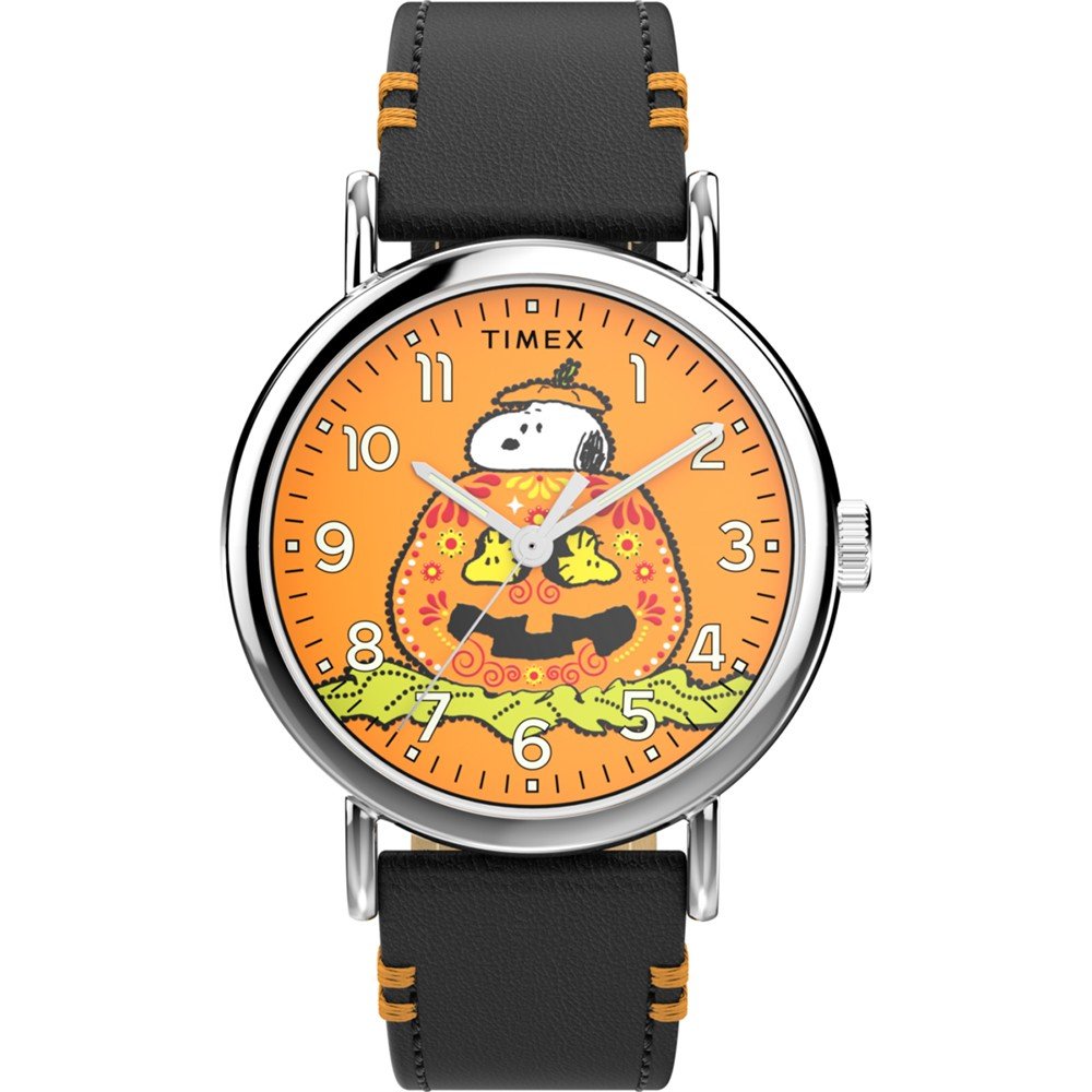 Timex X Peanuts TW2Y12300 Timex X Peanuts - Pumpkin Dial Horloge