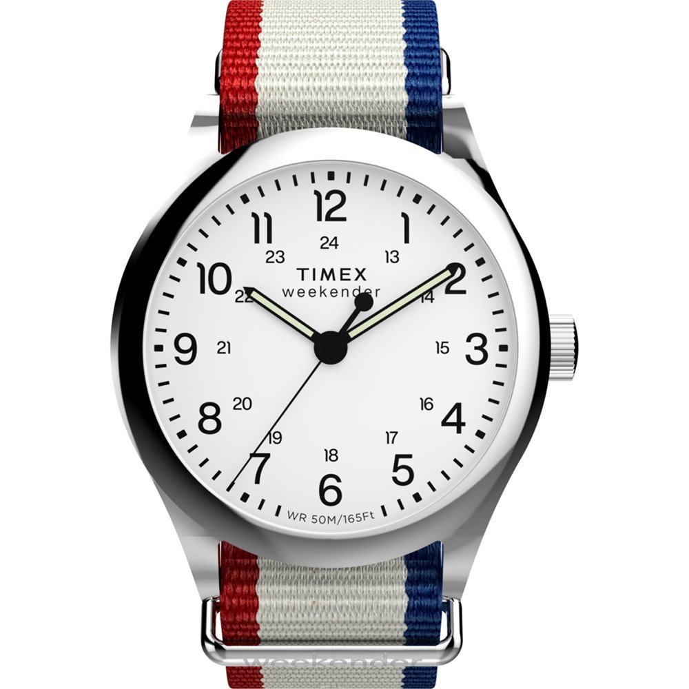 Timex Weekender TW2Y15500 Weekender New England Horloge
