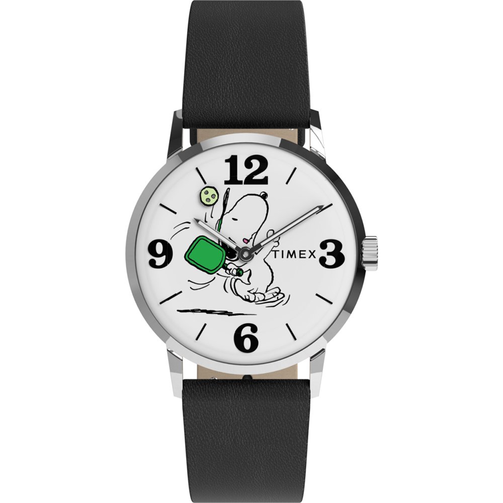 Timex X Peanuts TW2Y50400 Peanuts x Timex Marlin Pickleball Horloge