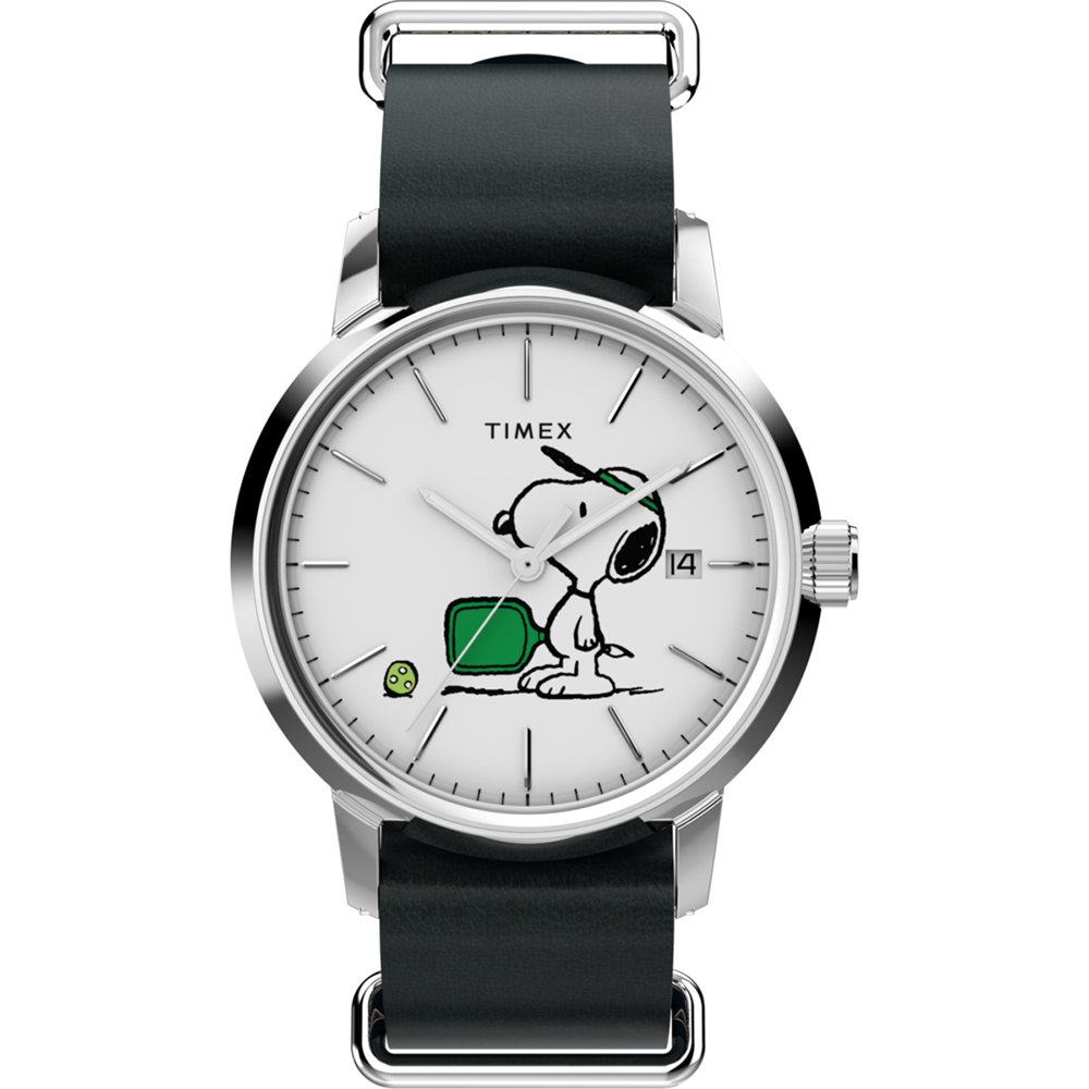 Timex X Peanuts TW2Y50500 Peanuts x Timex Marlin Automatic Pickleball Horloge