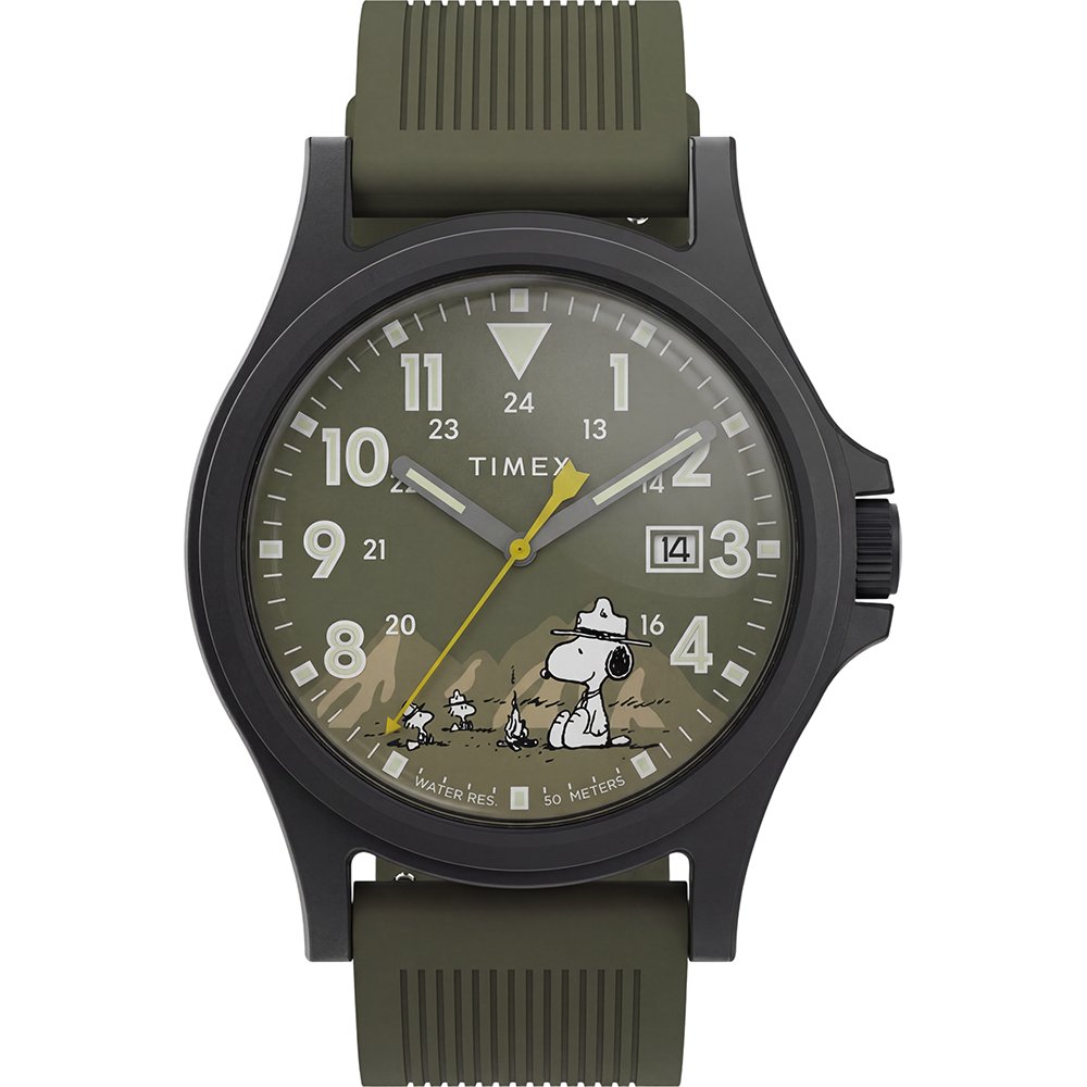 Timex X Peanuts TW2Y84600 Expedition Acadia - Peanuts Horloge